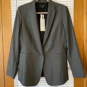 ANN TAYLOR NWT Long & Lean Bi-Stretch Twill Blazer